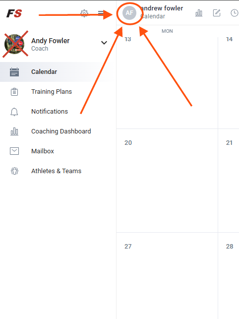 Select Profile Circle