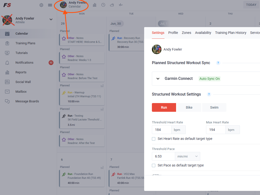 Select Profile Picture